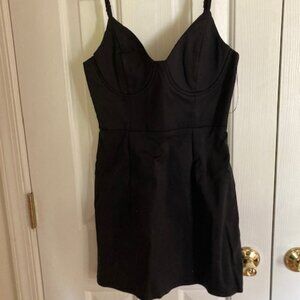 Princess Polly NEW Black dress size 4